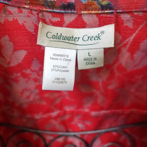 Coldwater Creek Reversible Jacket - Picture 7 of 7